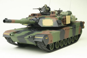 Танк VSTANK PRO US M1A2 Abrams NATO 1:24 IR (Camouflage RTR Version) A02103826 камуфляж