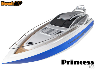 Яхта моторная CTW Boat CD Princess RC 2.4 GHz (RTR Version)