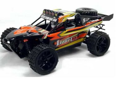 Автомобиль HSP Lizard BB Dune Buggy 4WD 1:18 EP (RTR Version) Желтый (94810)