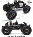 Автомобиль HPI Savage X 4.6 Nitro GT-3 4WD 1:8 2.4 GHz (Grey-Red RTR Version) 105644 (105645)