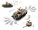 Танк VSTANK PRO US M4A3 Sherman 1:24 HT Airsoft (Desert RTR Version) A03102329 камуфляж