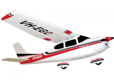 Самолет Art-Tech Cessna 182 400CL 2.4GHz (RTF Version) 21018 Бело-красный