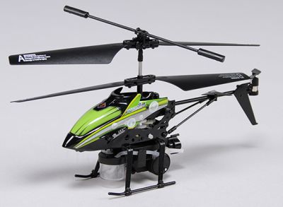 Вертолёт WLtoys микро BUBLE Copter мыльные пузыри (зелёный) RTF V757