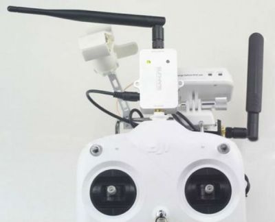 Усилитель сигнала Sunhans для DJI Phantom 2 Vision+ 2.4GHz 2.5W и 5.8GHz 1W