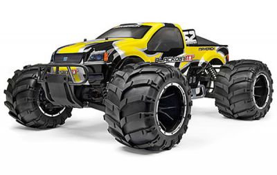 Автомобиль Maverick Blackout MT 1:5 Монстр 4WD 2.4GHz Бензин Жёлтый RTR