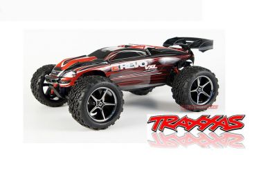 Автомобиль Traxxas E-Revo VXL Brushless 4WD 1:16 2.4Ghz (Red RTR Version) 7107