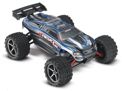 Автомобиль Traxxas E-Revo Brushless 4WD 1:10 EP TQi 2.4Ghz (Silver RTR Version) 5608