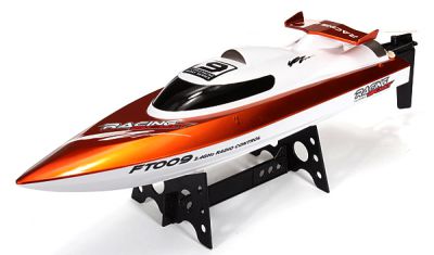 Катер Fei Lun High Speed Boat FT009 2.4GHz RTR 460мм Оранжевый