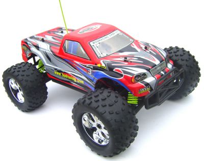 Автомобиль BSD Racing Brushless Monster Truck 4WD 1:10 2.4GHz EP (RTR Version) BS909T Red