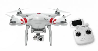 Квадрокоптер DJI PHANTOM 2 Vision+ RTF с камерой FPV и 2-осевым подвесом 5.8GHz