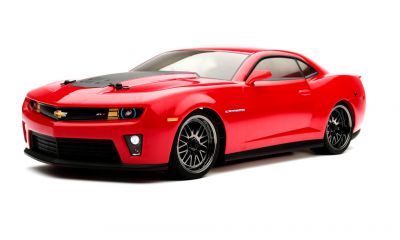 Автомобиль Vaterra 2012 Chevrolet Camaro ZL1 V100-S 4WD 1:10 2.4GHz EP (RTR) Красный VTR03007