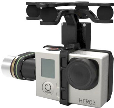 Подвес DJI Zenmuse H3-2D Gimbal для камеры GoPro HERO3