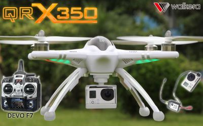 Квадрокоптер Walkera QR X350 FPV с пультом DEVO F7 RTF