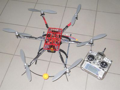 Гексакоптер RC-HELI X6 570 (MultiWii controller) 2.4GHz RTF RCH-X6-570-001