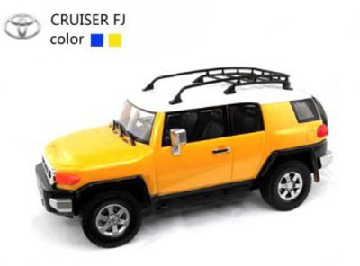 Автомобиль Kidztech Toyota FJ 27MHz 1:43 лицензионная SQW8004-FJy Жёлтый