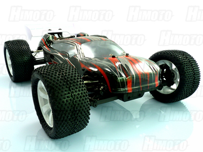 Автомобиль Himoto MegaE8XTLr - Трагги 1:8 Ziege MegaE8XTL Brushless (Красный)